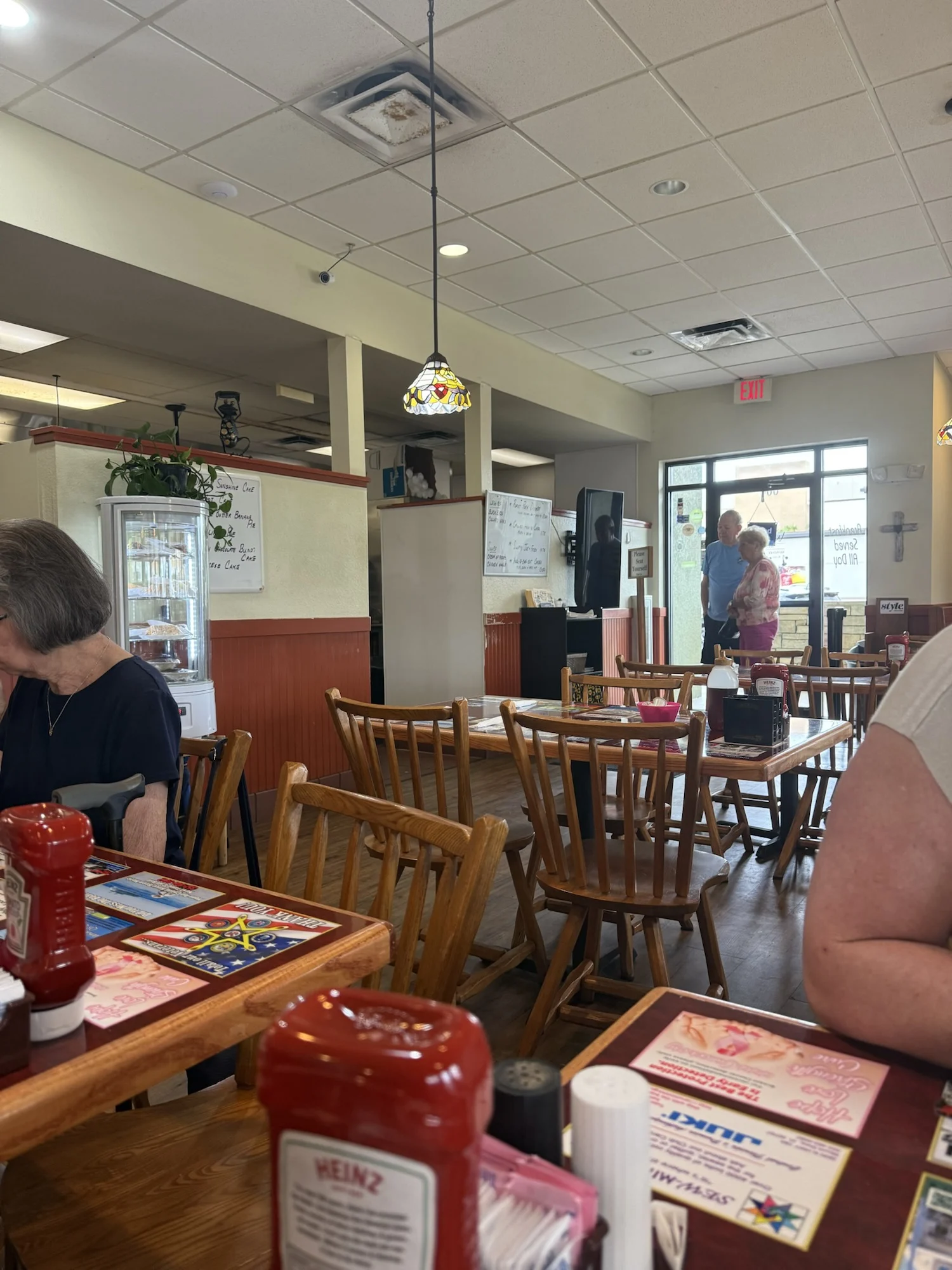 Country fried steak meal at Wolfy’s in Leesburg Florida